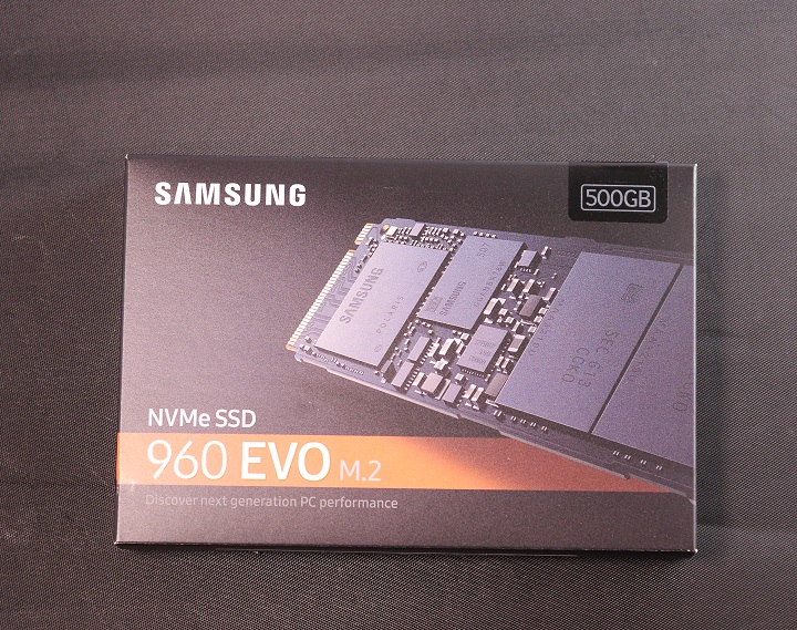 SAMSUNG 960 EVO M.2 MZ-V6E500B/IT箱