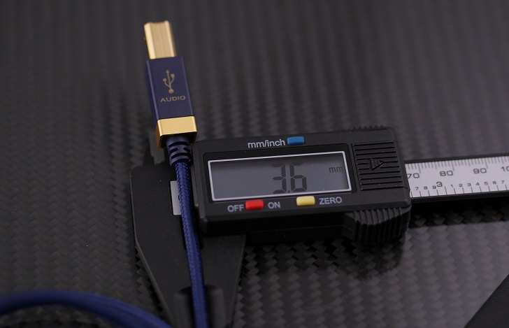 エレコム USBケーブル オーディオ用 音楽用 USB2.0(A to B) 金メッキコネクター採用 1.0m DH-AB10、ケーブルの太さ