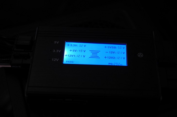 Seasonic SS-660XP2S電圧確認、その2