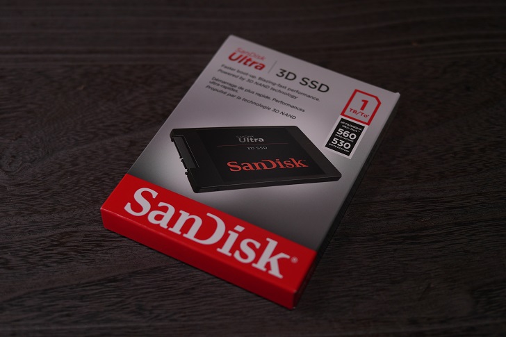 SanDisk Ultra 3D 1TB開封、その2